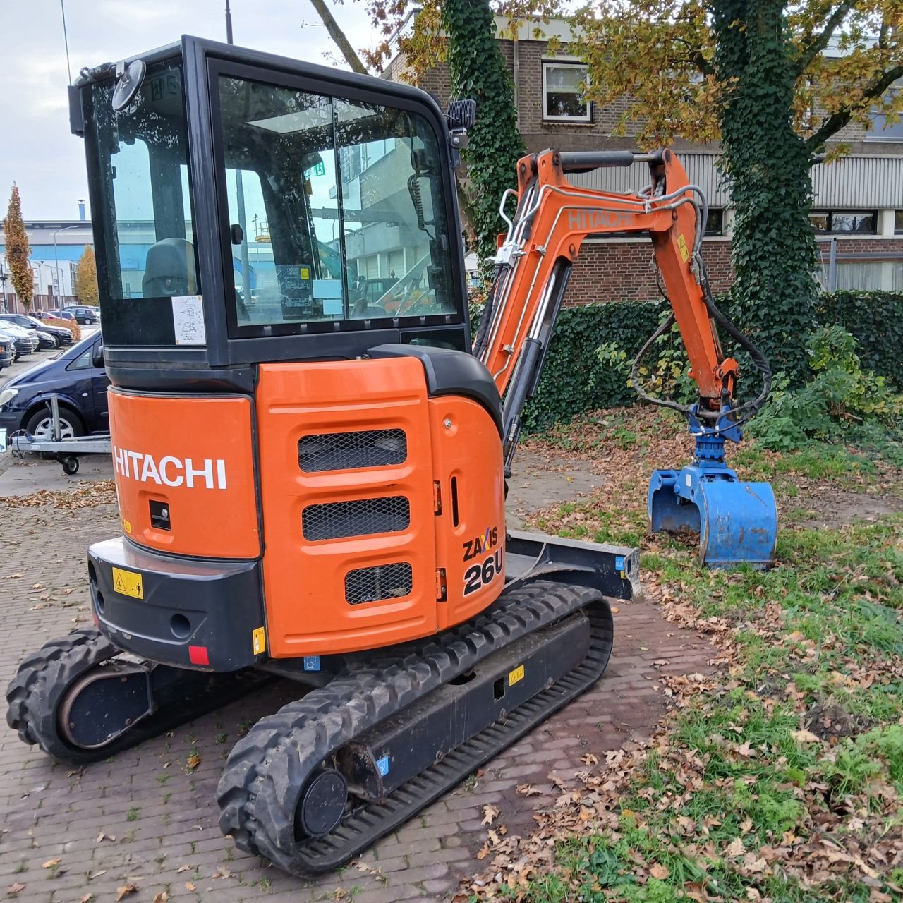 Minibagger des Typs Hitachi ZX26U., Gebrauchtmaschine in Alblasserdam (Bild 1)