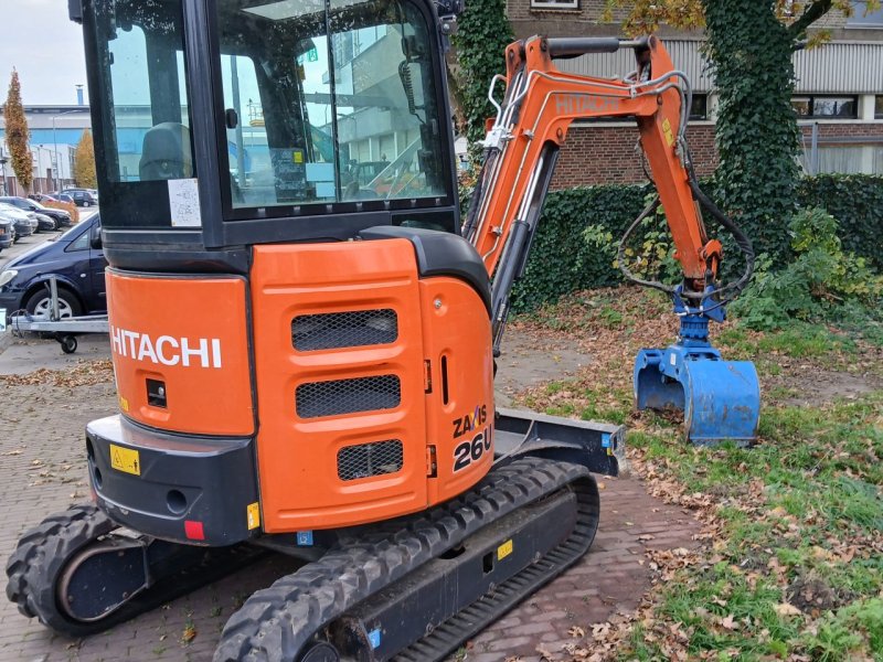 Minibagger des Typs Hitachi ZX26U., Gebrauchtmaschine in Alblasserdam