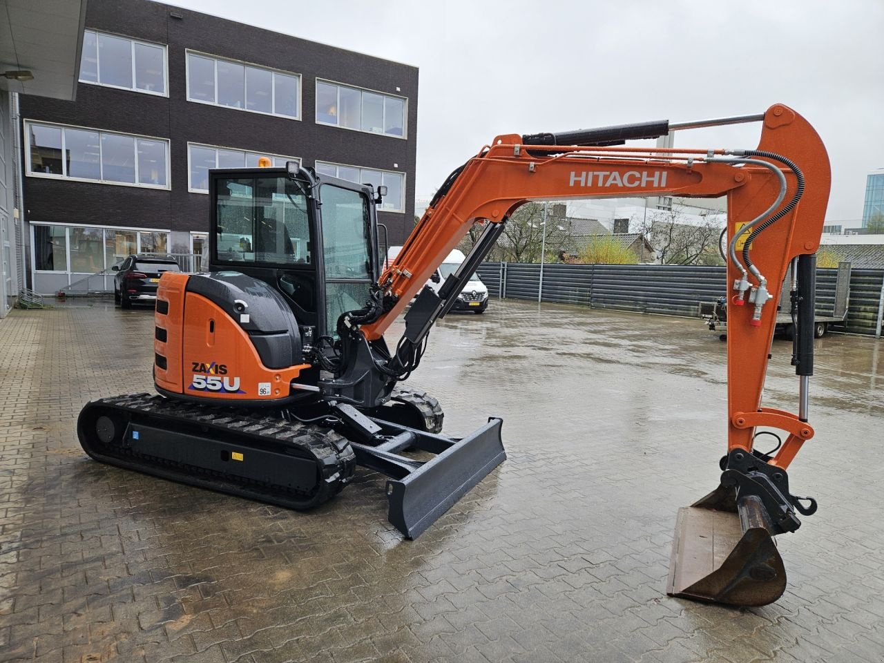 Minibagger del tipo Hitachi ZX55U-6, Gebrauchtmaschine In Veldhoven (Immagine 2)