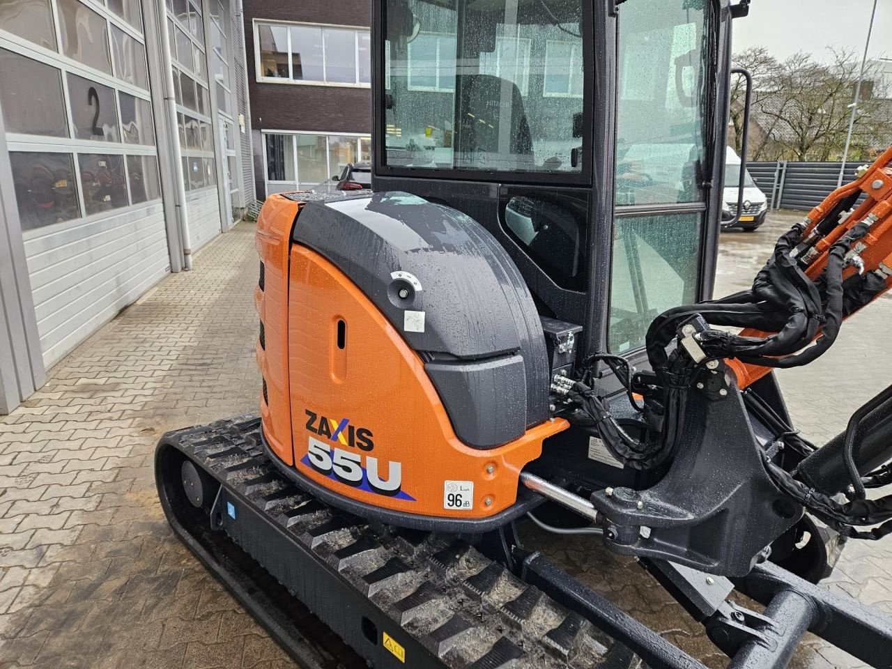 Minibagger del tipo Hitachi ZX55U-6, Gebrauchtmaschine In Veldhoven (Immagine 5)