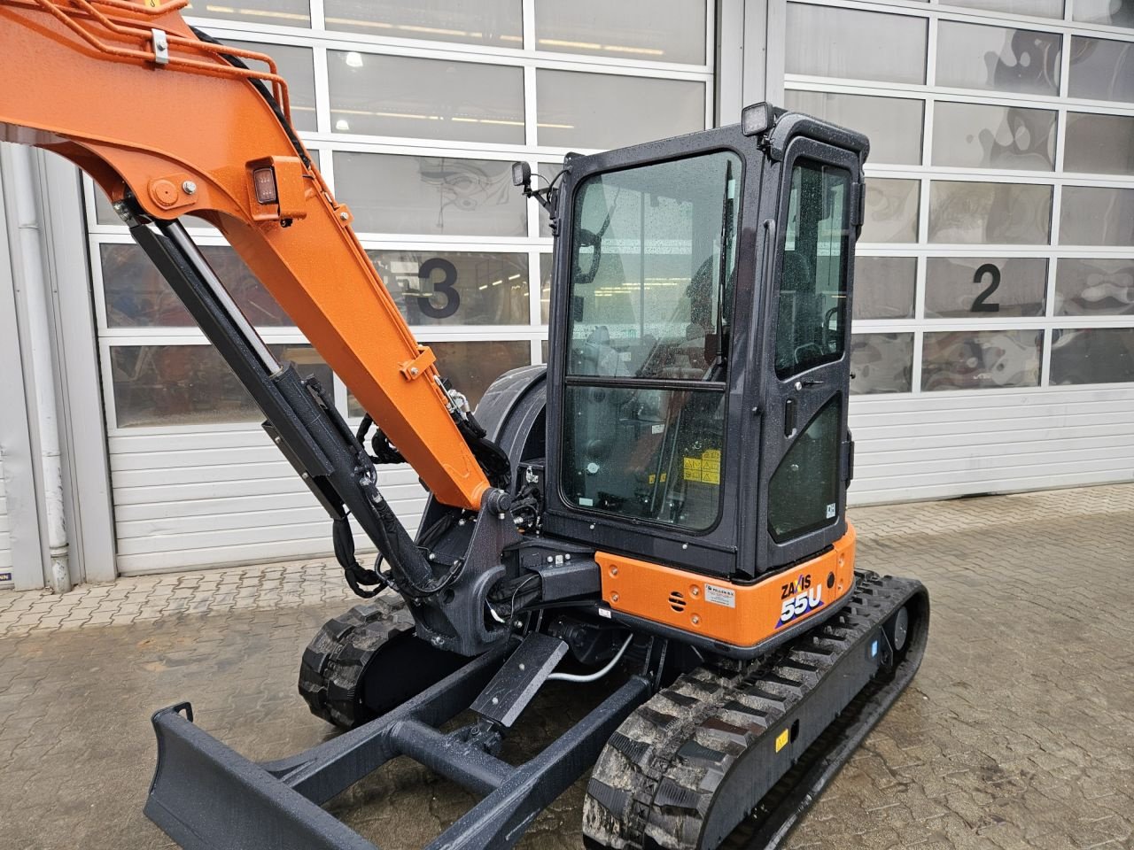 Minibagger del tipo Hitachi ZX55U-6, Gebrauchtmaschine In Veldhoven (Immagine 8)