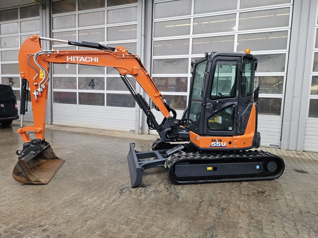 Minibagger del tipo Hitachi ZX55U-6, Gebrauchtmaschine In Veldhoven (Immagine 11)