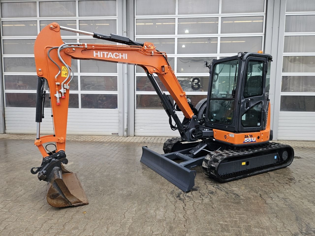 Minibagger del tipo Hitachi ZX55U-6, Gebrauchtmaschine In Veldhoven (Immagine 1)