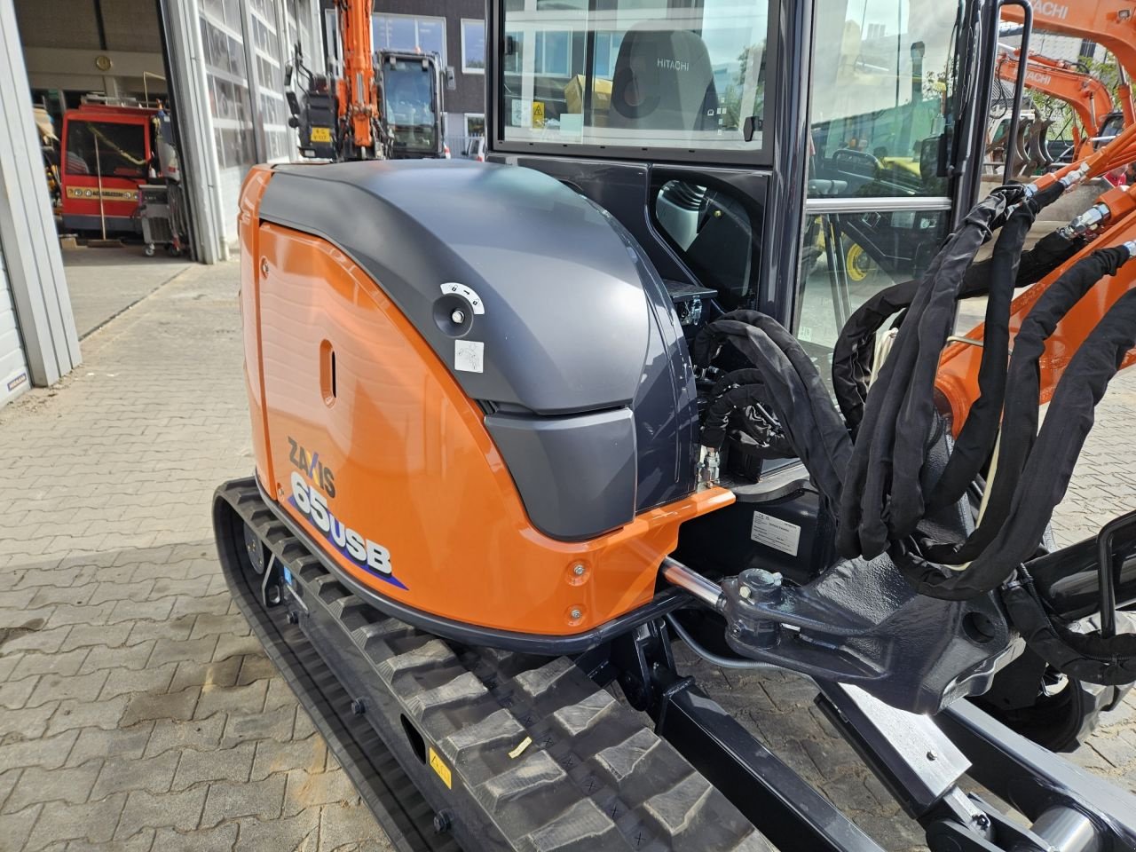 Minibagger типа Hitachi ZX65USB-6, Gebrauchtmaschine в Veldhoven (Фотография 7)