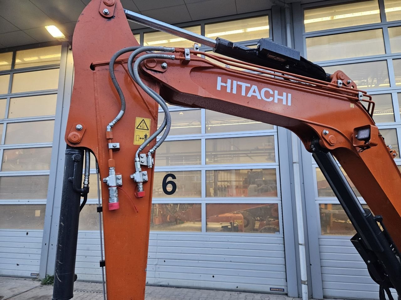 Minibagger типа Hitachi ZX65USB-6, Gebrauchtmaschine в Veldhoven (Фотография 7)