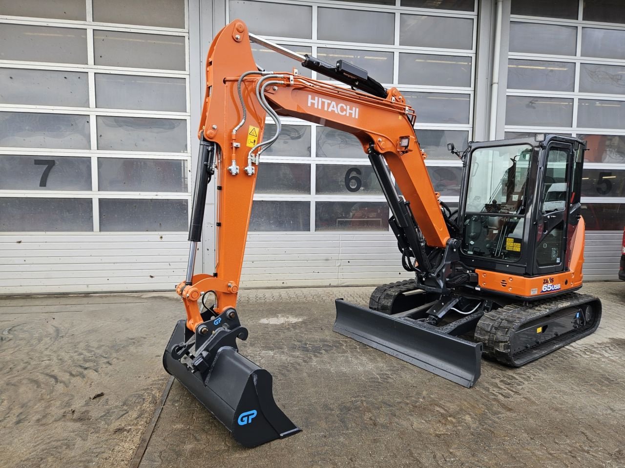 Minibagger типа Hitachi ZX65USB-6, Gebrauchtmaschine в Veldhoven (Фотография 4)