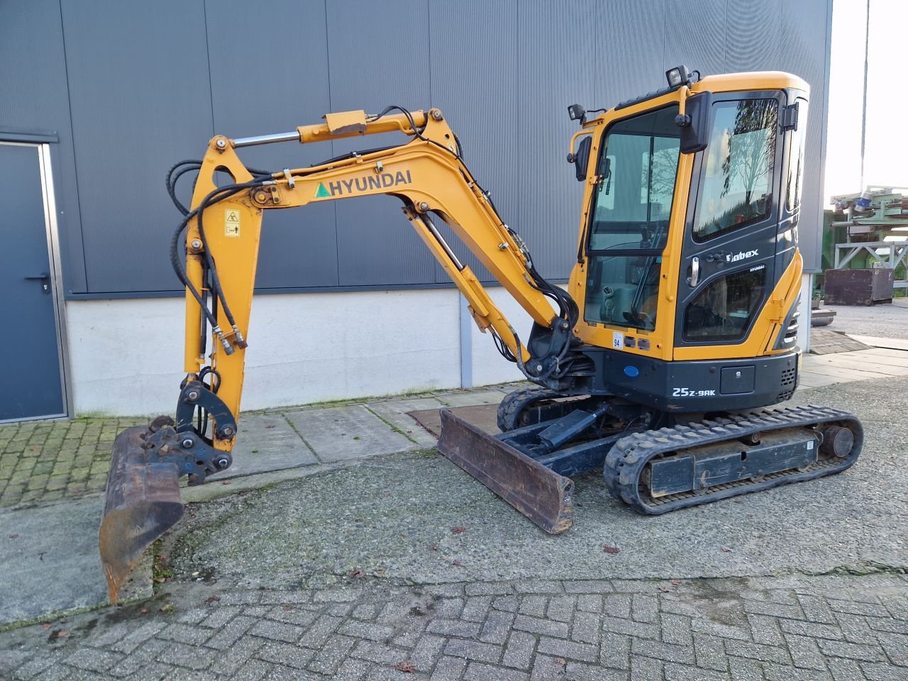 Minibagger tip Hyundai 25Z-9AK, Gebrauchtmaschine in Oirschot (Poză 2)