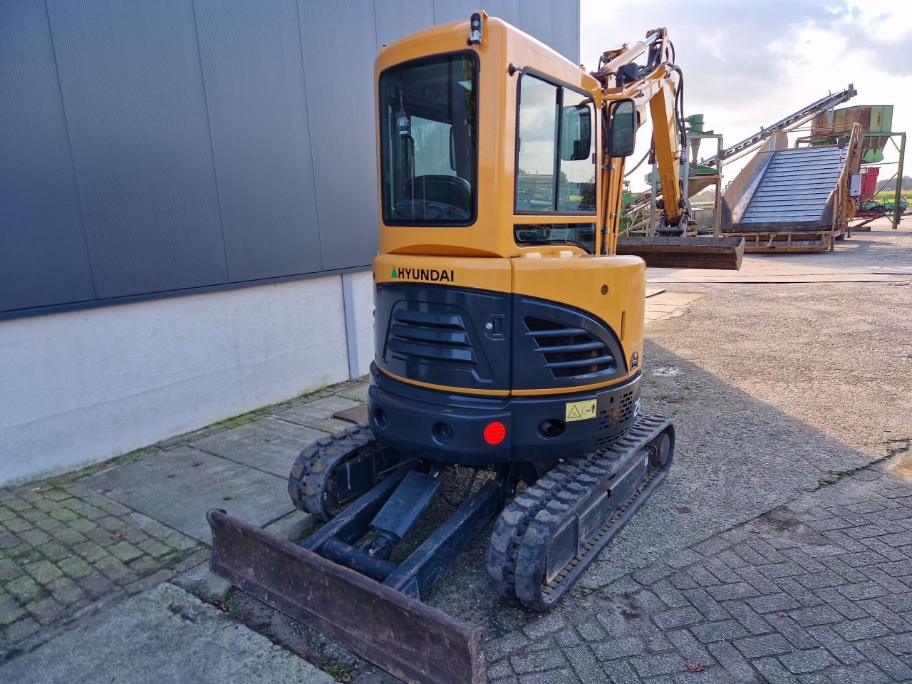 Minibagger van het type Hyundai 25Z-9AK, Gebrauchtmaschine in Oirschot (Foto 4)