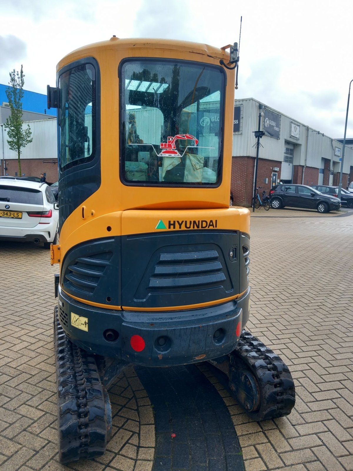 Minibagger tip Hyundai 25Z, Gebrauchtmaschine in Alblasserdam (Poză 2)