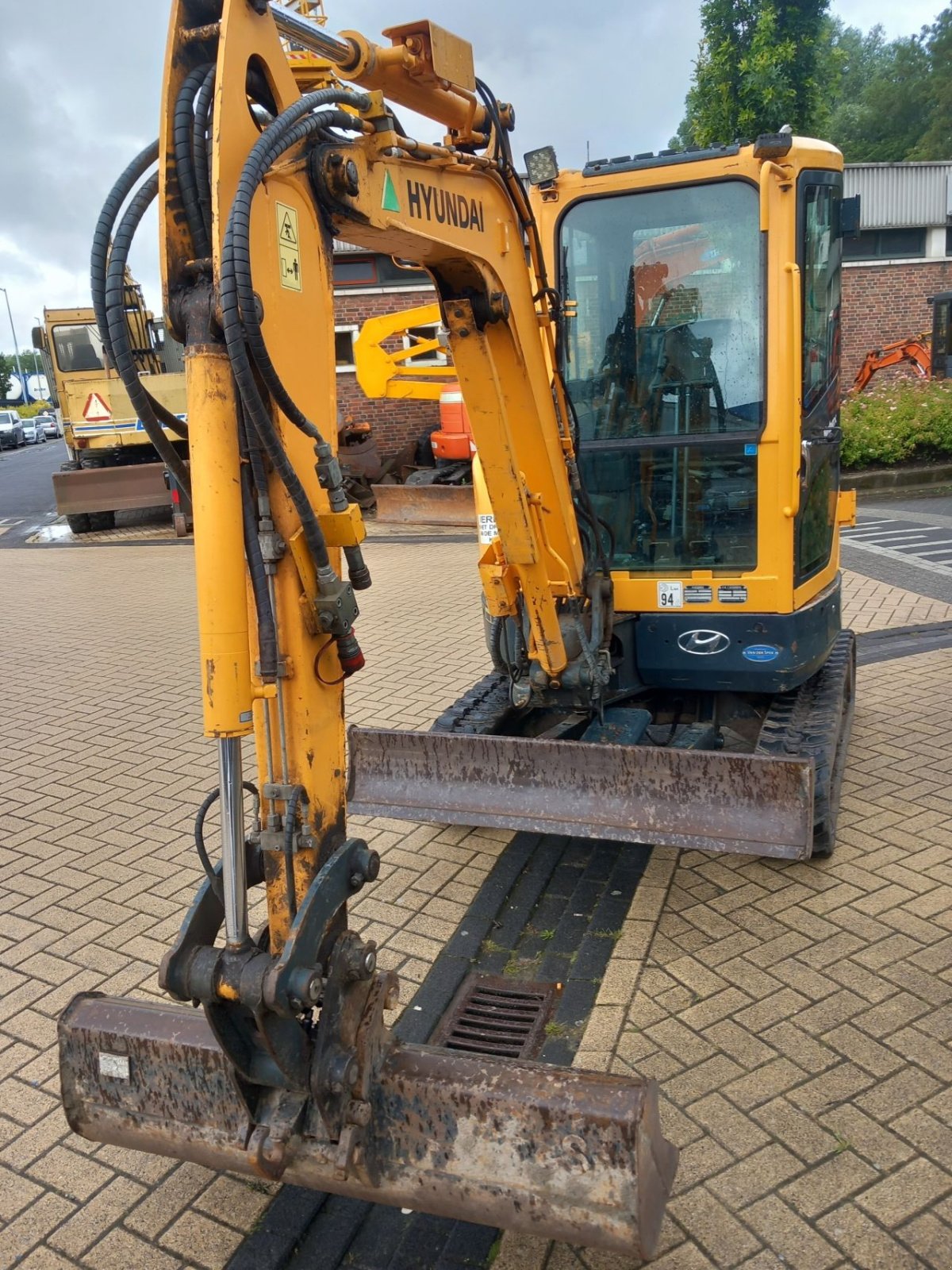 Minibagger of the type Hyundai 25Z, Gebrauchtmaschine in Alblasserdam (Picture 4)