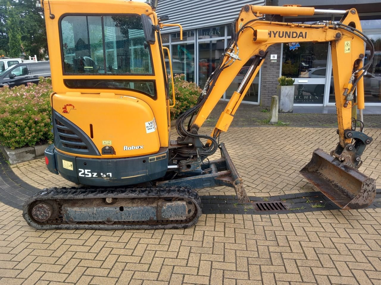 Minibagger van het type Hyundai 25Z, Gebrauchtmaschine in Alblasserdam (Foto 1)