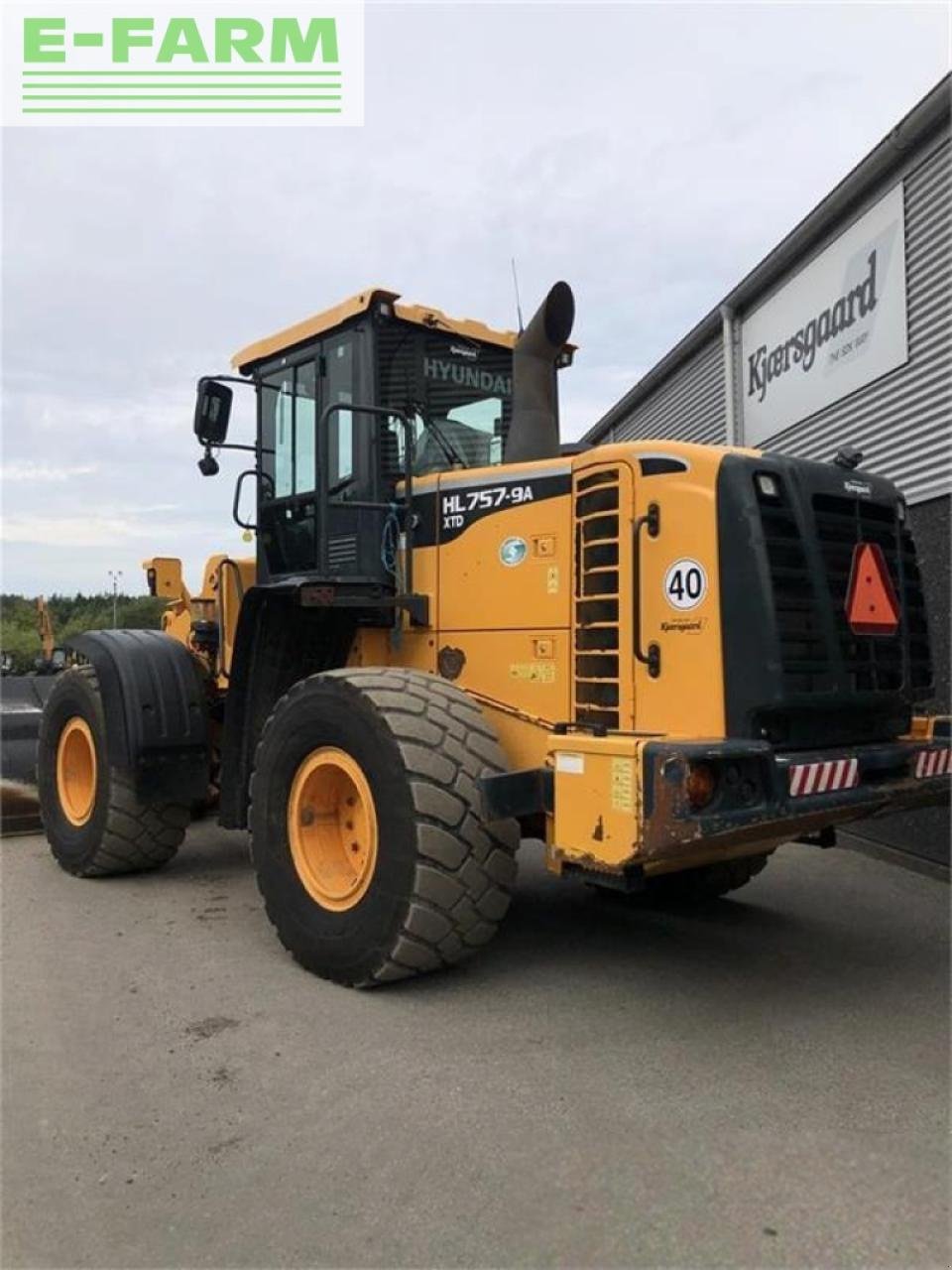 Minibagger typu Hyundai hl757-9a xtd, Gebrauchtmaschine v AALBORG SV (Obrázek 5)