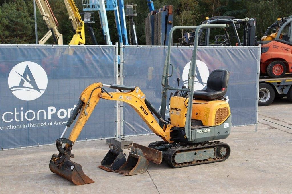 Minibagger typu Hyundai HX10A, Gebrauchtmaschine v Antwerpen (Obrázek 10)