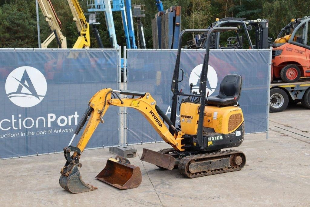 Minibagger del tipo Hyundai HX10A, Gebrauchtmaschine In Antwerpen (Immagine 10)