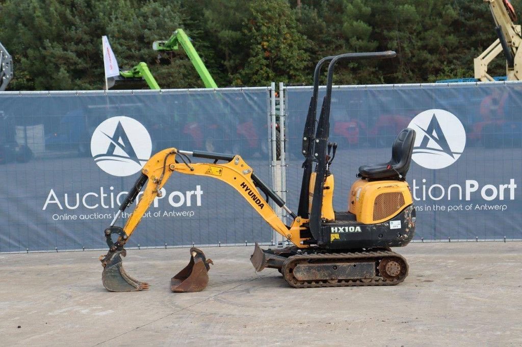 Minibagger del tipo Hyundai HX10A, Gebrauchtmaschine en Antwerpen (Imagen 1)