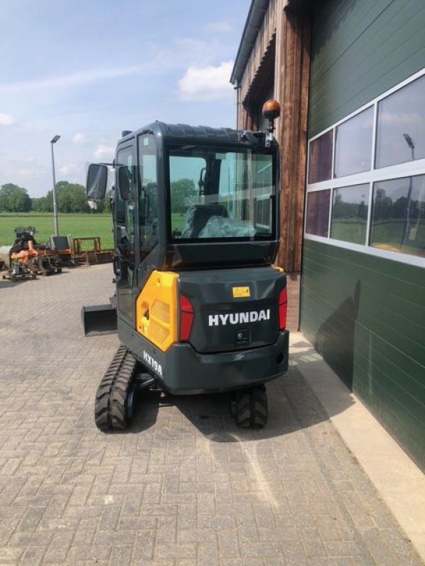 Minibagger Türe ait Hyundai HX19A, Neumaschine içinde Wijster (resim 3)