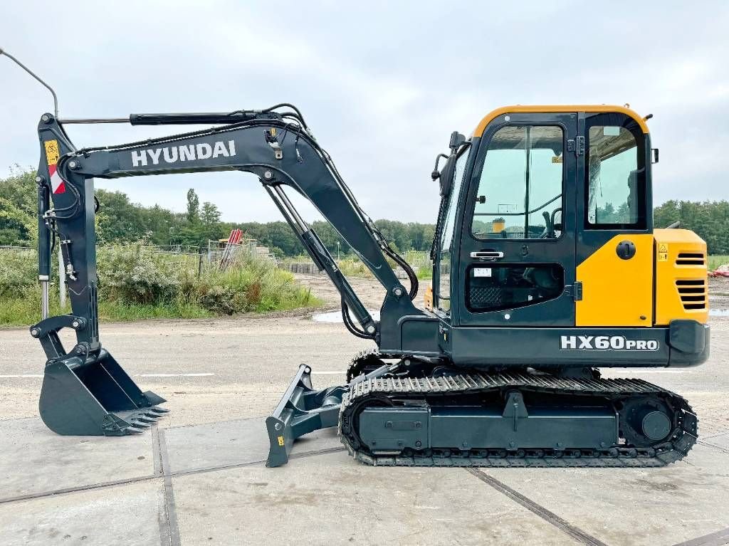 Minibagger del tipo Hyundai HX60 - New / Unused / 2024 Model, Gebrauchtmaschine en Veldhoven (Imagen 1)