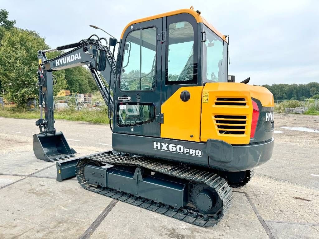 Minibagger of the type Hyundai HX60 - New / Unused / 2024 Model, Gebrauchtmaschine in Veldhoven (Picture 3)