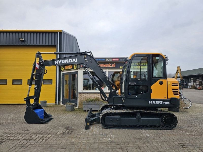 Minibagger del tipo Hyundai HX60PRO, Neumaschine en Krabbendijke (Imagen 1)