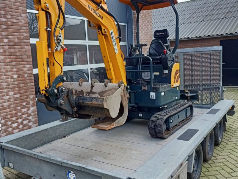 Minibagger des Typs Hyundai R17Z-9A, Neumaschine in Lunteren (Bild 1)