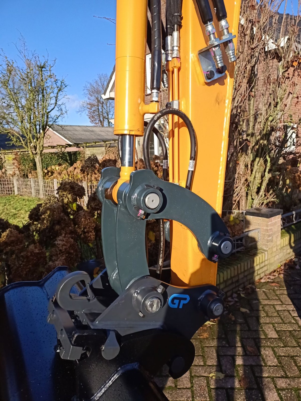 Minibagger van het type Hyundai R25Z-9AK, Gebrauchtmaschine in Lunteren (Foto 9)