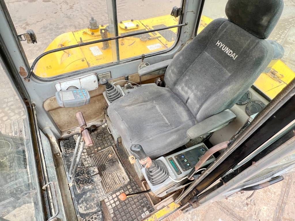 Minibagger tip Hyundai R55-7 - Good Working Condition, Gebrauchtmaschine in Veldhoven (Poză 8)