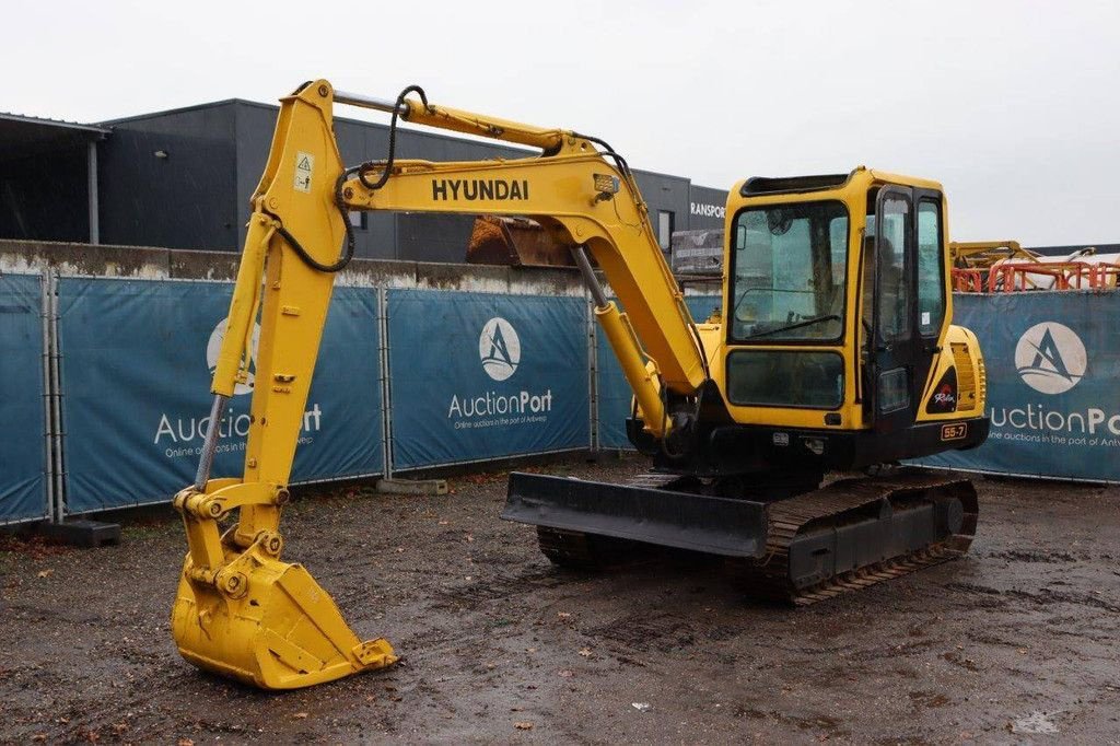 Minibagger a típus Hyundai R55-7, Gebrauchtmaschine ekkor: Antwerpen (Kép 10)