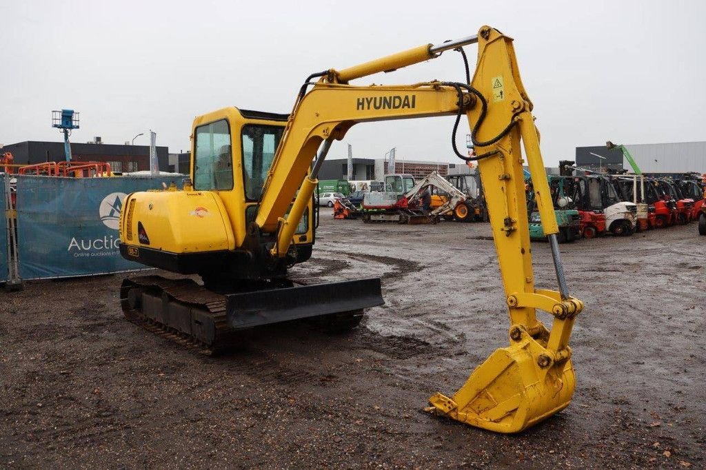 Minibagger a típus Hyundai R55-7, Gebrauchtmaschine ekkor: Antwerpen (Kép 8)