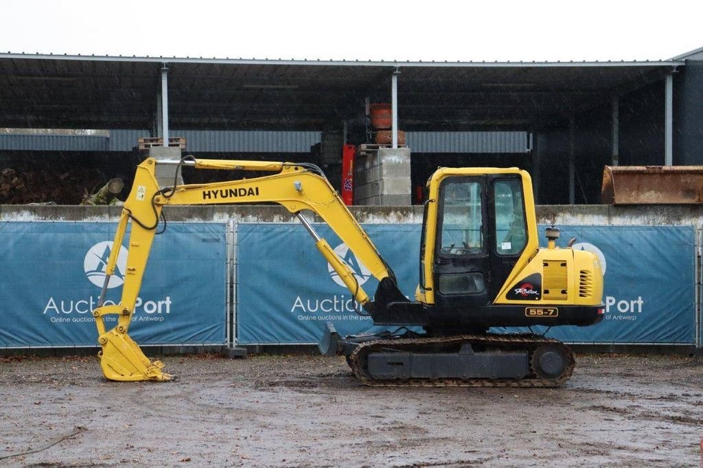 Minibagger a típus Hyundai R55-7, Gebrauchtmaschine ekkor: Antwerpen (Kép 1)