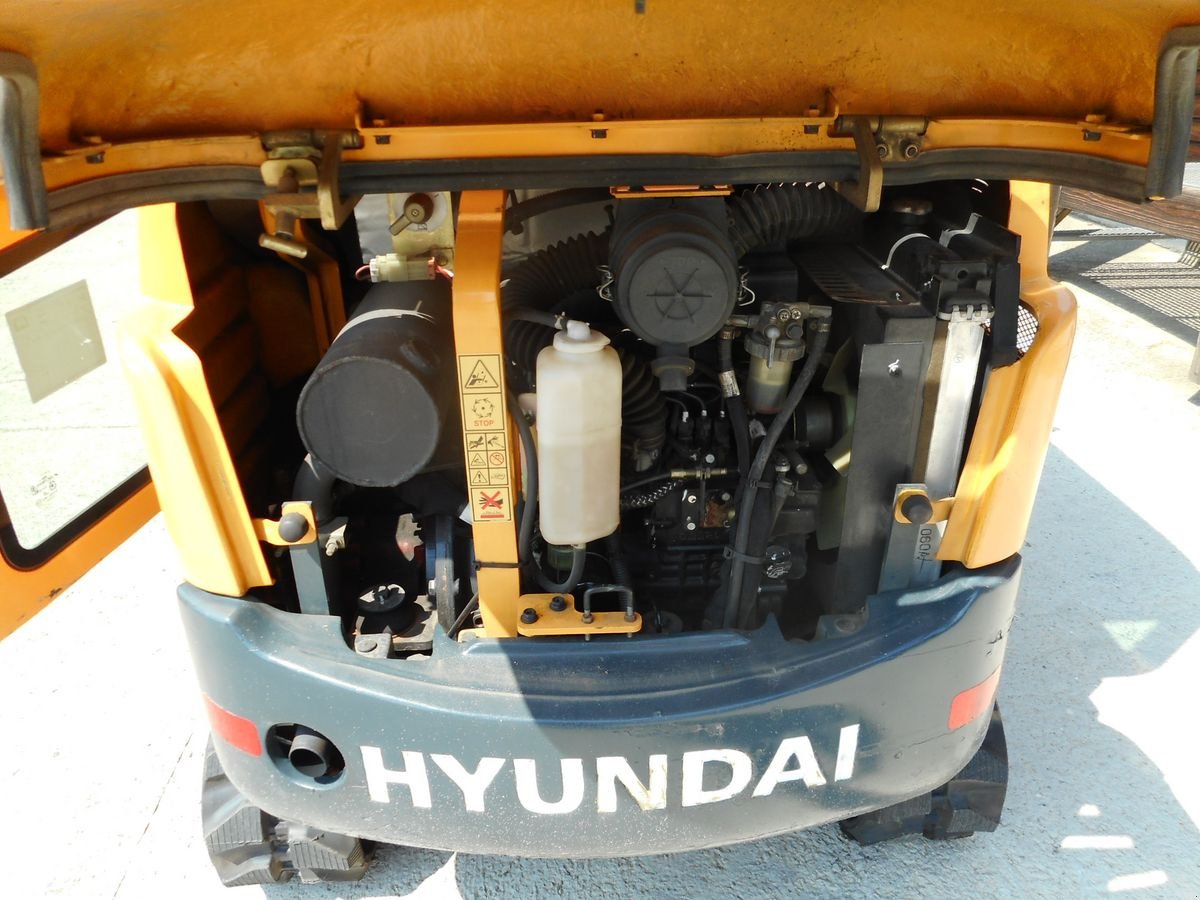 Minibagger a típus Hyundai Robex 16-9 ( 1.820 KG ) hydr. Löffel! Ketten NEU, Gebrauchtmaschine ekkor: St. Nikolai ob Draßling (Kép 15)