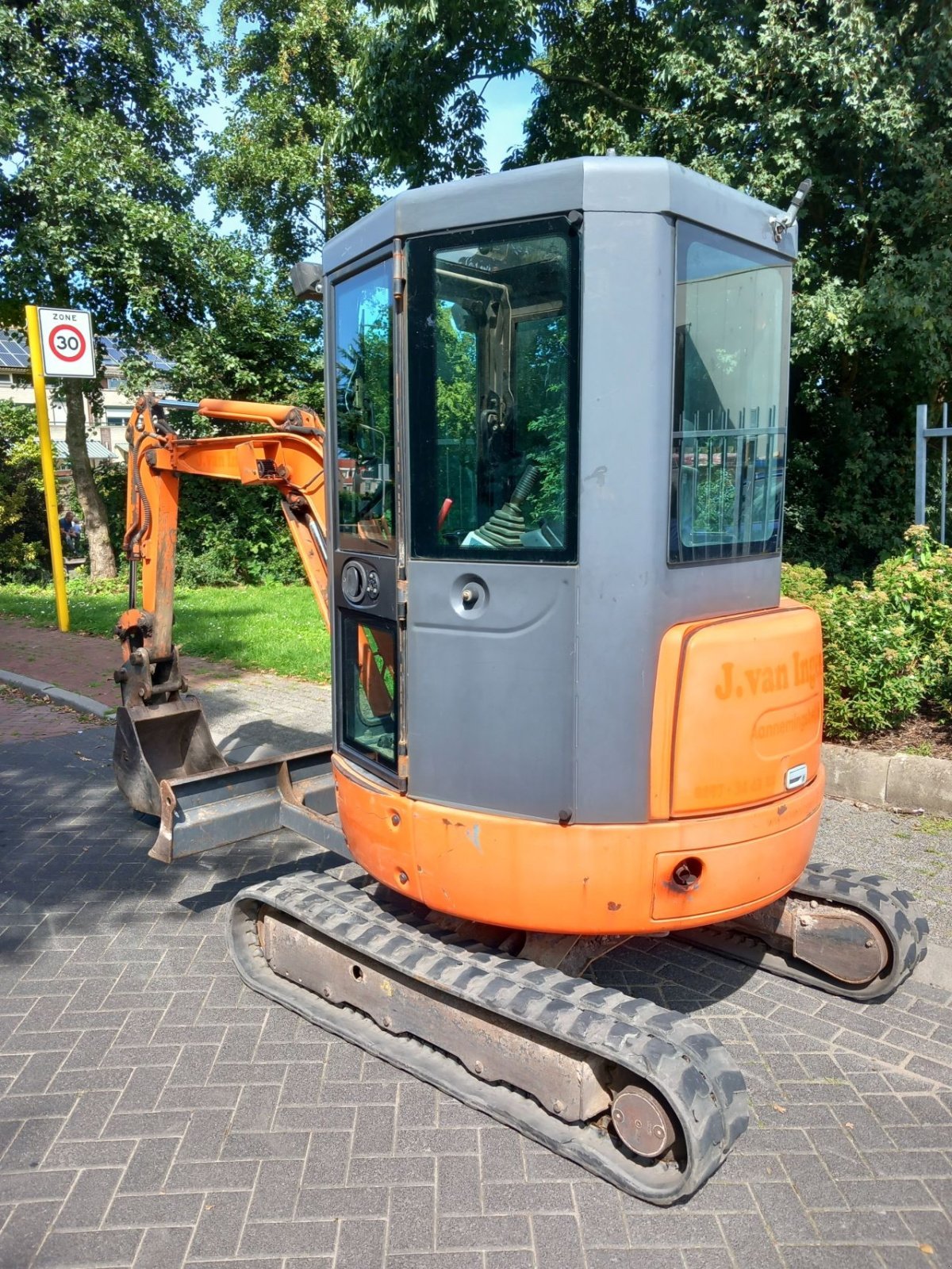 Minibagger typu IHI 20VX, Gebrauchtmaschine w Alblasserdam (Zdjęcie 3)