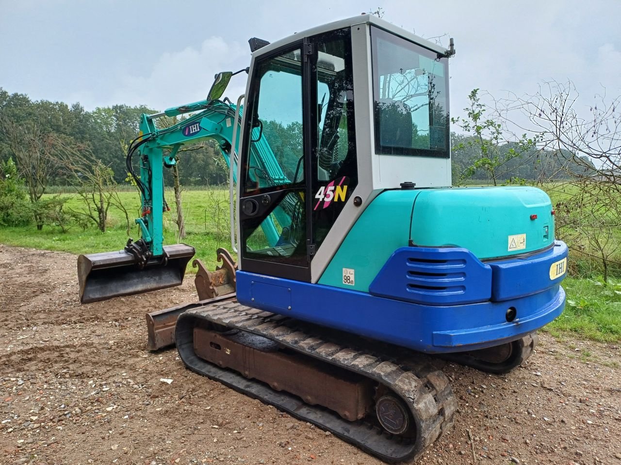 Minibagger des Typs IHI 45N, Gebrauchtmaschine in Terschuur (Bild 3)