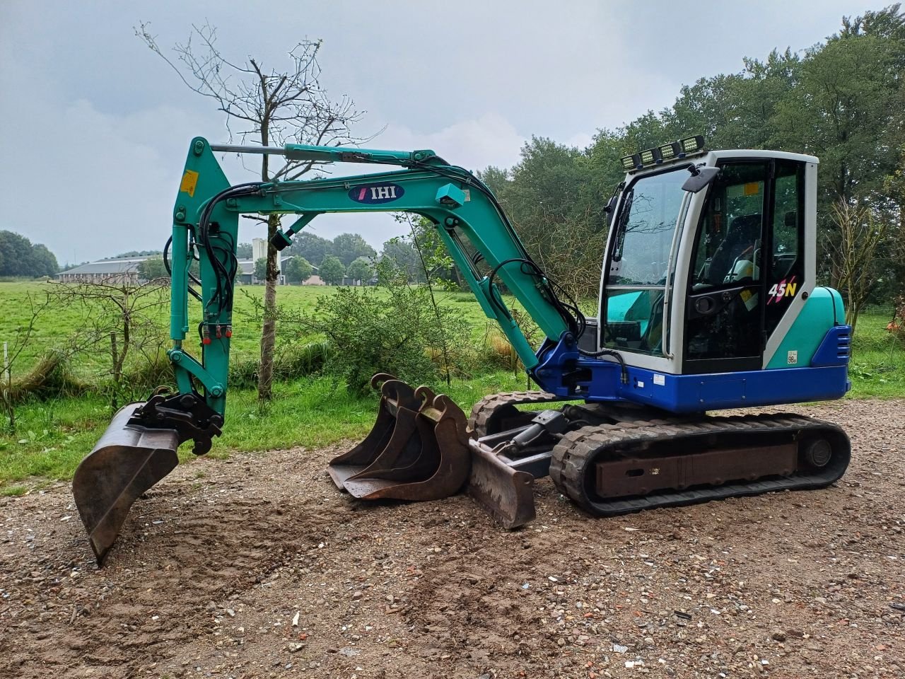 Minibagger du type IHI 45N, Gebrauchtmaschine en Terschuur (Photo 1)