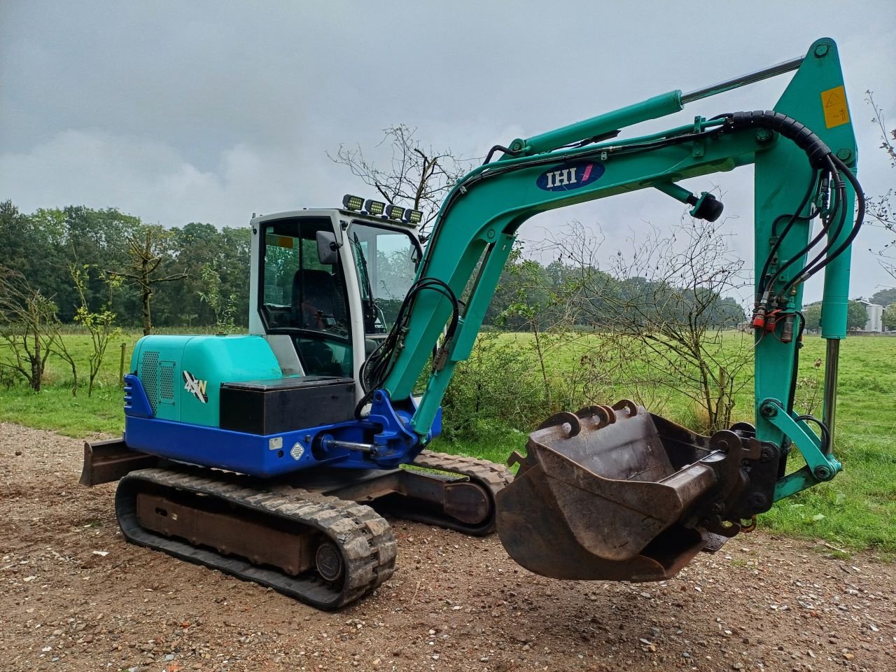 Minibagger du type IHI 45N, Gebrauchtmaschine en Terschuur (Photo 4)