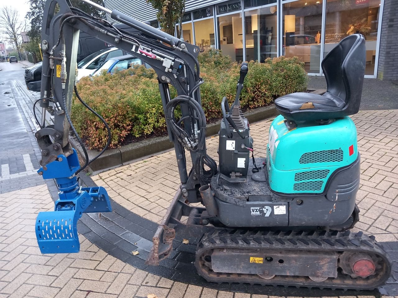 Minibagger van het type IHI 9 VXE., Gebrauchtmaschine in Alblasserdam (Foto 5)