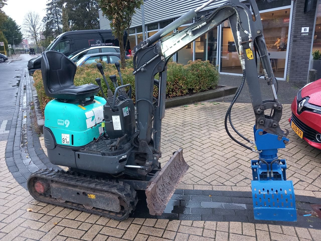 Minibagger des Typs IHI 9 VXE., Gebrauchtmaschine in Alblasserdam (Bild 1)