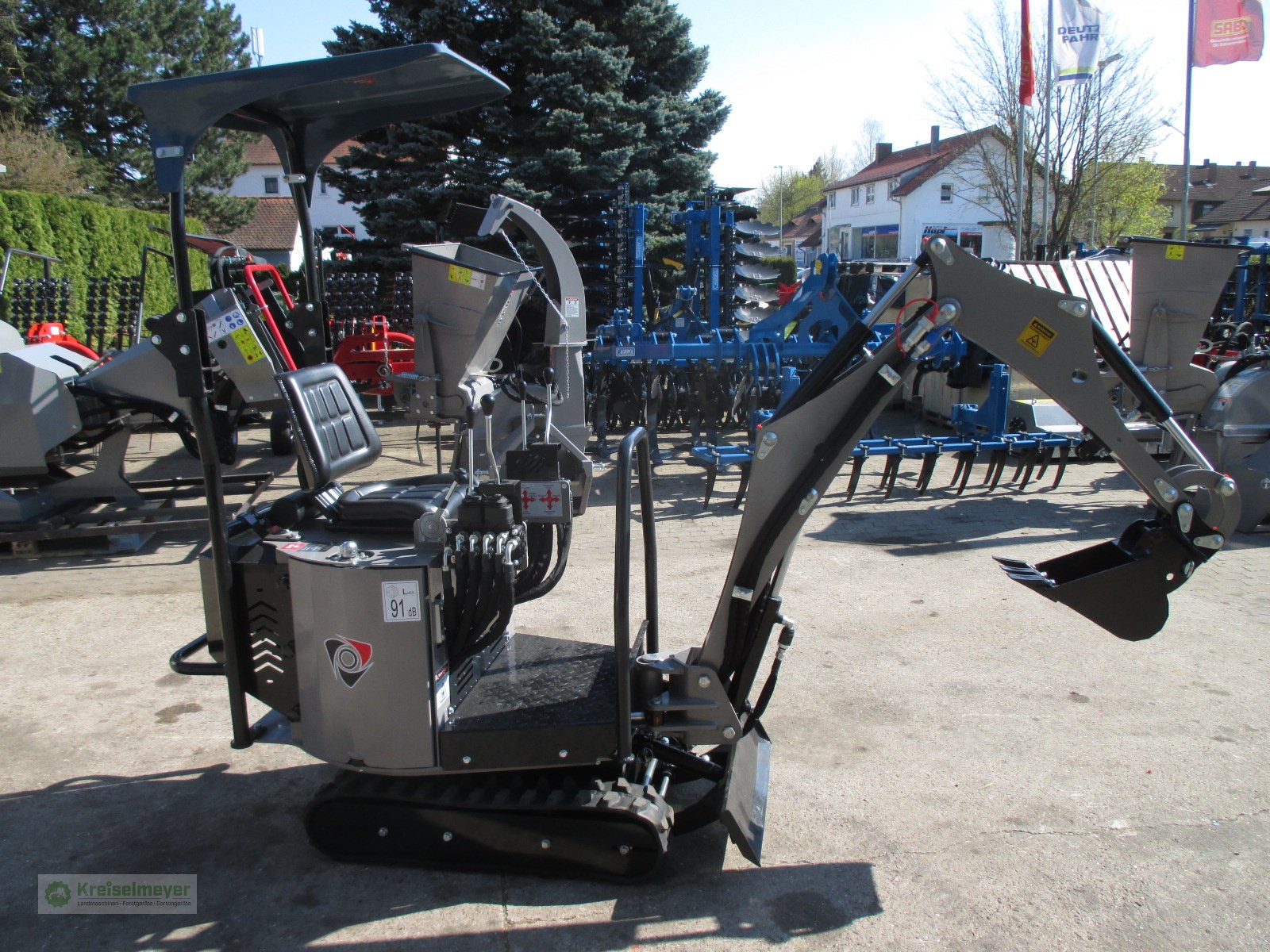 Minibagger des Typs Jansen MB-1500 Microbagger mit Knickmatik inkl.Schaufelpaket, Neumaschine in Feuchtwangen (Bild 4)