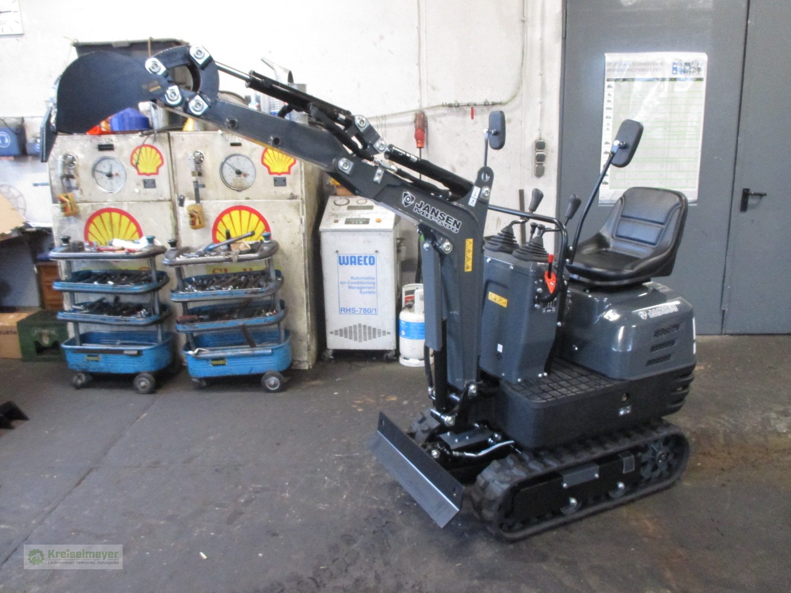 Minibagger typu Jansen MB-500 mit Schaufelpaket sofort verfügbar, Neumaschine v Feuchtwangen (Obrázek 1)