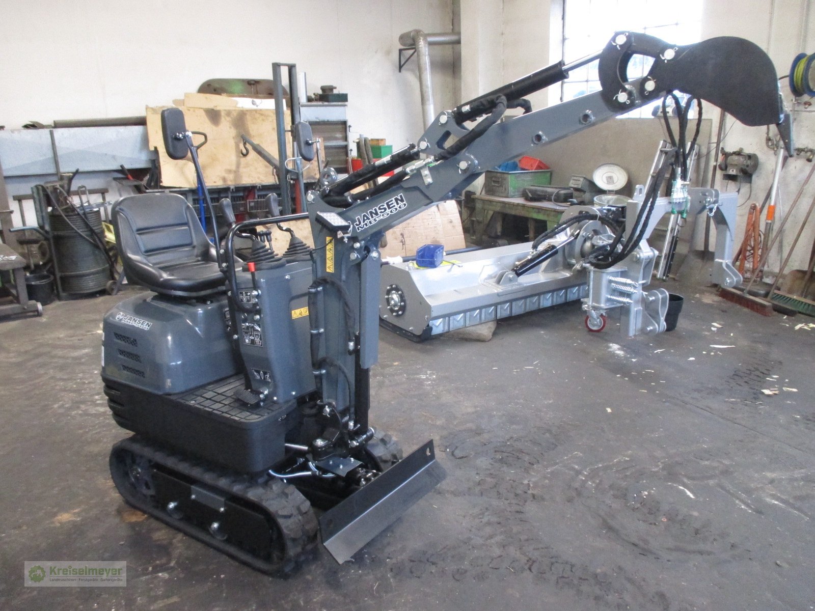 Minibagger typu Jansen MB-500 mit Schaufelpaket sofort verfügbar, Neumaschine w Feuchtwangen (Zdjęcie 4)