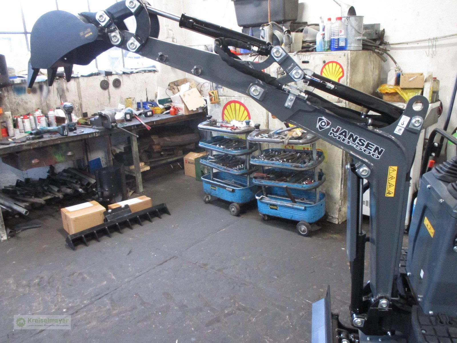 Minibagger tipa Jansen MB-500 mit Schaufelpaket sofort verfügbar, Neumaschine u Feuchtwangen (Slika 6)