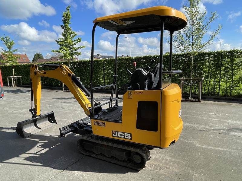 Minibagger des Typs JCB 15 C - 1, Gebrauchtmaschine in Waregem (Bild 9)