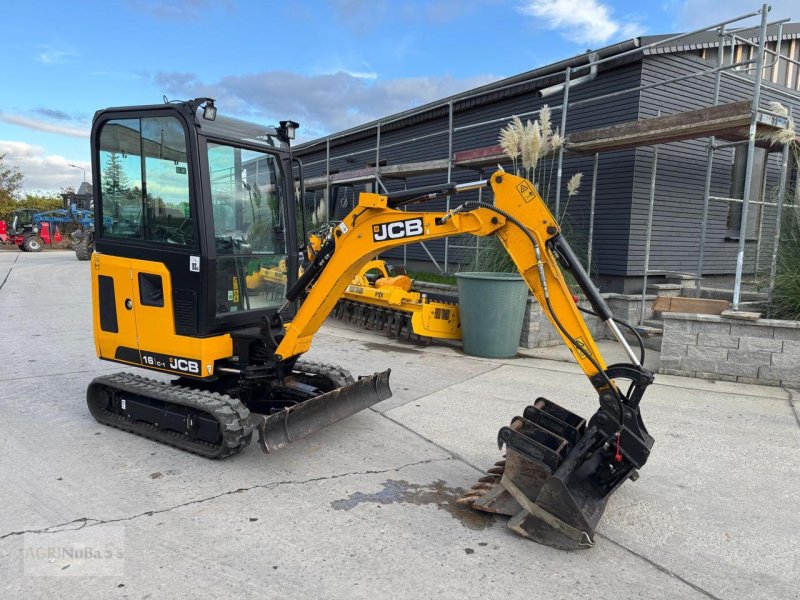 Minibagger des Typs JCB 16 C 1 Plus, Gebrauchtmaschine in Prenzlau