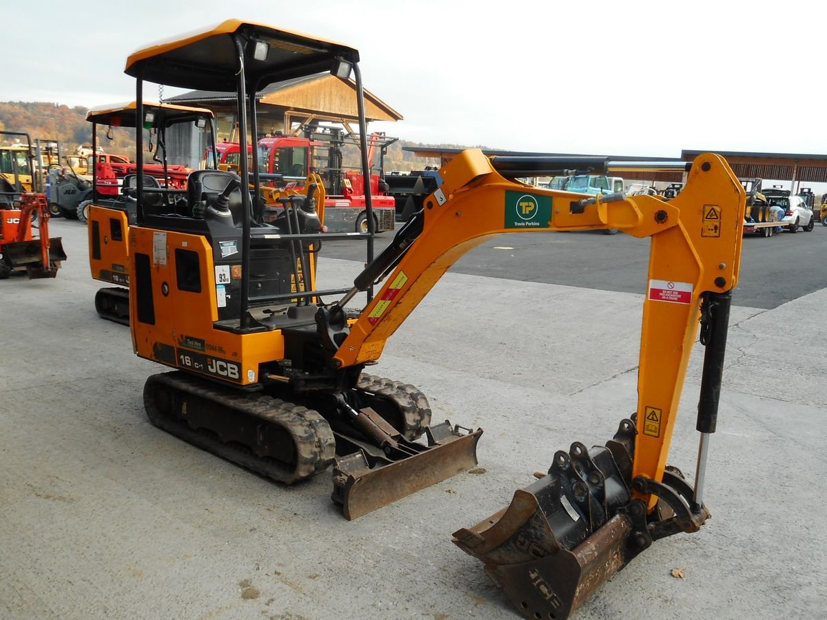 Minibagger des Typs JCB 16C-1 ( 1.639kg ) Verstellfahrwerk + 3 Löffel, Gebrauchtmaschine in St. Nikolai ob Draßling (Bild 5)