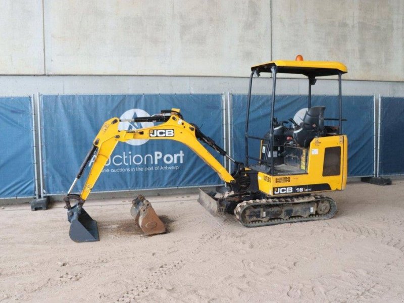 Minibagger tipa JCB 16C-1 T3, Gebrauchtmaschine u Antwerpen (Slika 1)