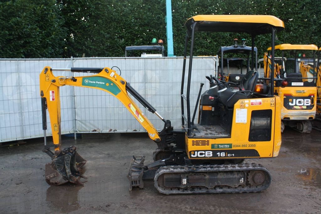 Minibagger типа JCB 16C-1 T3, Gebrauchtmaschine в Antwerpen (Фотография 2)