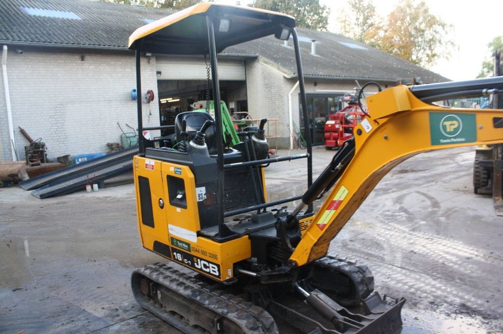 Minibagger a típus JCB 16C-1 T3, Gebrauchtmaschine ekkor: Antwerpen (Kép 11)