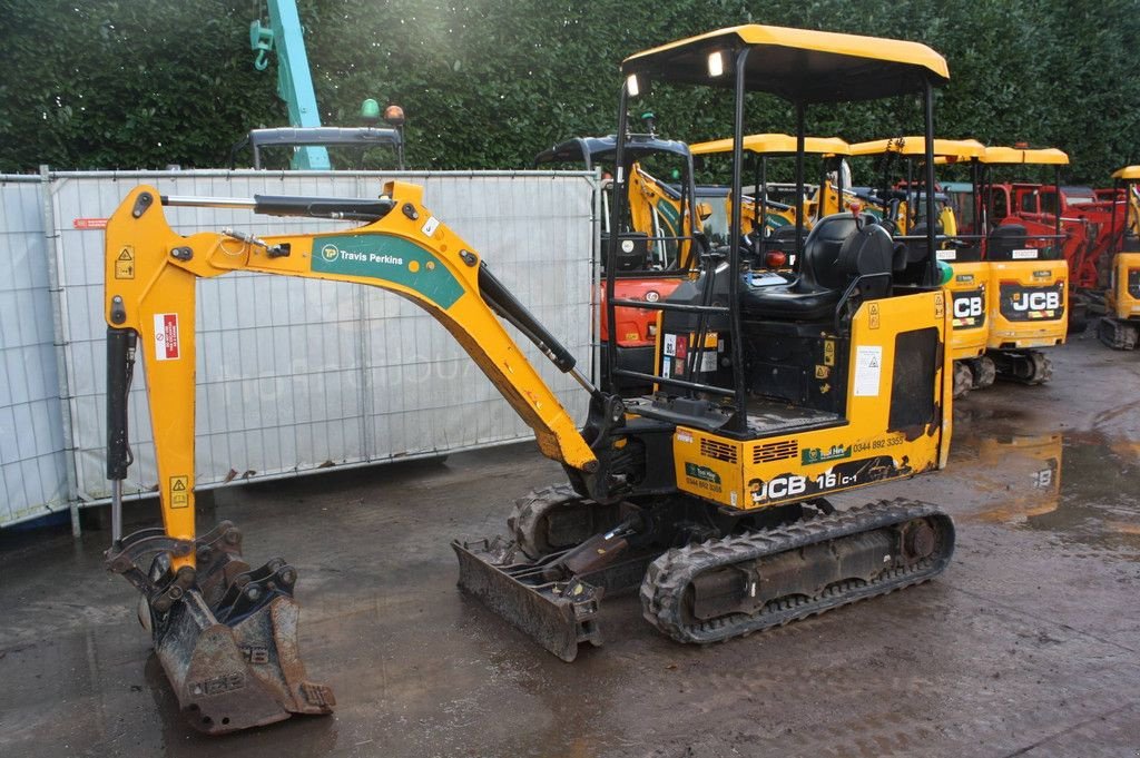 Minibagger del tipo JCB 16C-1 T3, Gebrauchtmaschine In Antwerpen (Immagine 1)