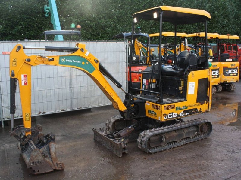 Minibagger des Typs JCB 16C-1 T3, Gebrauchtmaschine in Antwerpen