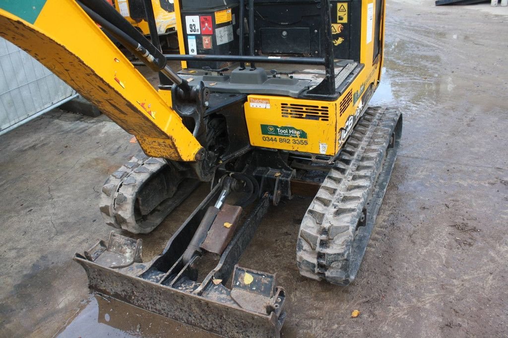 Minibagger des Typs JCB 16C-1 T3, Gebrauchtmaschine in Antwerpen (Bild 8)