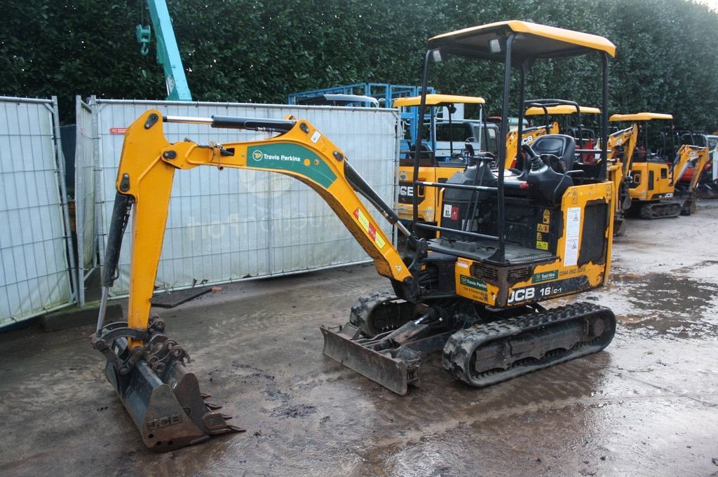 Minibagger типа JCB 16C-1 T3, Gebrauchtmaschine в Antwerpen (Фотография 2)